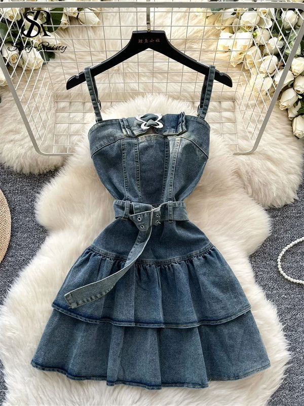 Denim Short Dress 2025